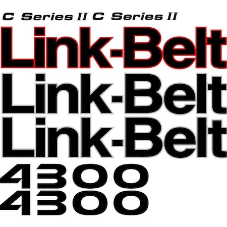 Aftermarket Decal Set LB4300NSDECALSET